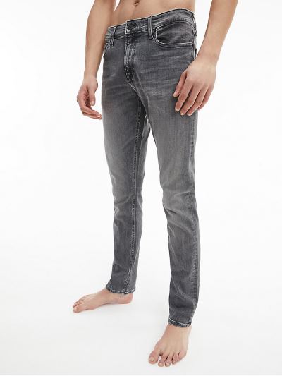 Calvin Klein Ruhák HU787265 | Calvin Klein Slim Férfi Farmernadrág Szürke